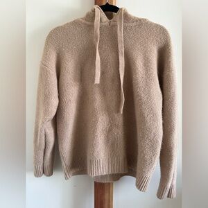 Women's Cozy Tan Crewneck Sweater